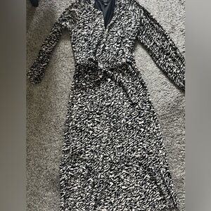 Simply Vera Vera Wang Monochrome Long Sleeve Dress